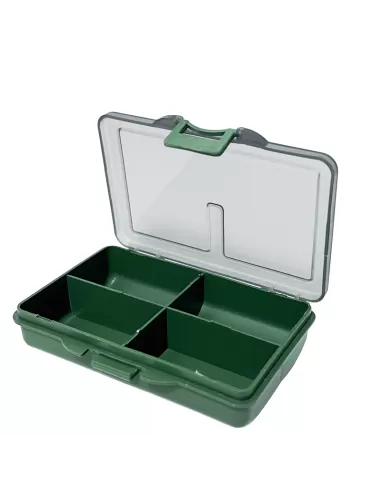 Yamashiro Scatola 4 Scomparti Porta Minuteria 10.5 x 6.5 cm Cassette Pesca Yamashiro