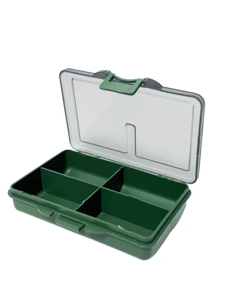 Yamashiro Scatola 4 Scomparti Porta Minuteria 10.5 x 6.5 cm Cassette Pesca Yamashiro
