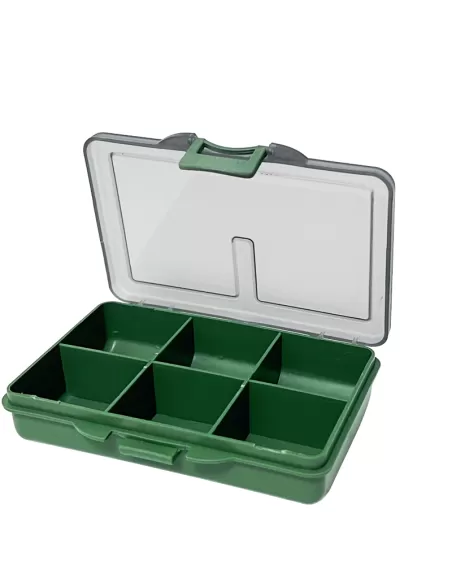 Yamashiro Scatola 6 Scomparti Porta Minuteria 10.5 x 6.5 cm Cassette Pesca Yamashiro
