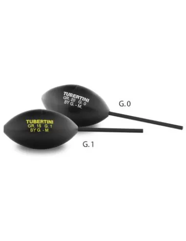 Tubertini Calimero Nocciolino Maracas con Sfere di Piombo Interne Galleggianti e bombarde Tubertini
