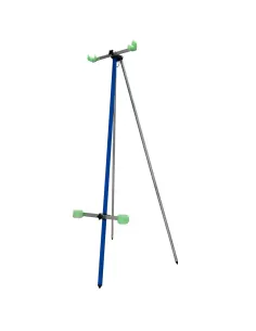 Kolpo Beach Pod Tripode Surfcasting in Alluminio 2 Canne 120 cm Accessori da pesca Kolpo