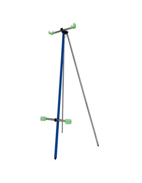 Kolpo Beach Pod Tripode Surfcasting in Alluminio 2 Canne 120 cm Accessori da pesca Kolpo