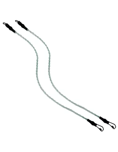 Delux Link Treccia con Girella e Moschettone 2 pz 15 cm Minuteria Kolpo