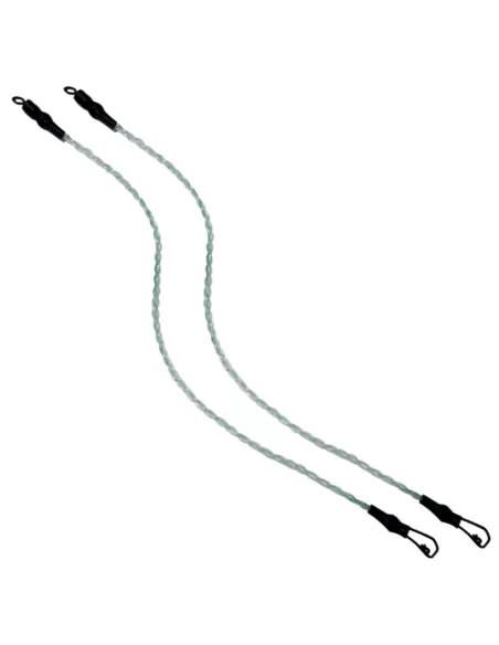 Delux Link Treccia con Girella e Moschettone 2 pz 15 cm Minuteria Kolpo