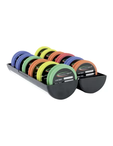 Maver Box 12 Rotolini porta Terminali Ami da pesca Maver