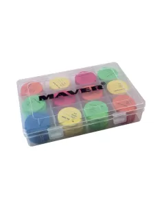 Maver Box 36 Rotolini porta Terminali e Travi Surfcasting Scatole per la Pesca Maver