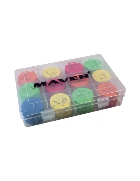 Maver Box 36 Rotolini porta Terminali e Travi Surfcasting Scatole per la Pesca Maver