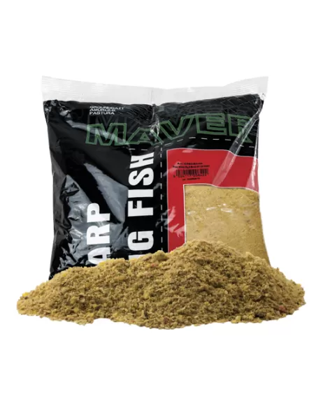 Maver Carp Yellow Energy Pastura Gialla 2.5 kg Gusto Panettone Grana Grossa Pasture Maver