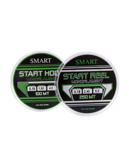 Maver Smart Start Hook e Start Reel Filo da Pesca Fili da pesca Maver