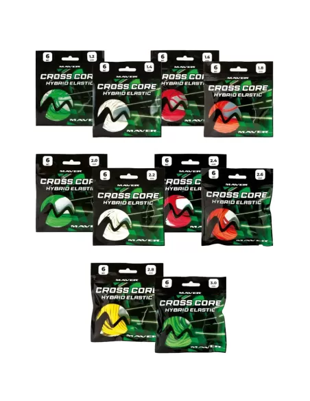 Maver Cross Core Elastico Imbrido for Roubaisienne 6 mt