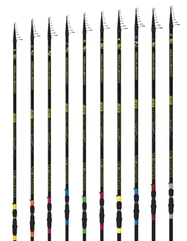 Maver Signature TRL Canne Trota Lago in Carbonio Alto Modulo Montate con Anelli Canne da pesca Maver
