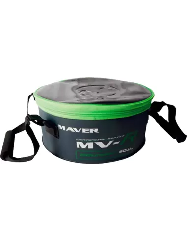 Maver MV-R Zipped Groundbait Bowl Porta Pastura 30x13 cm Secchi Porta Pasture Maver