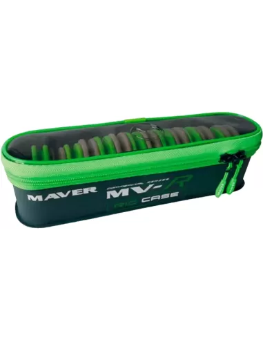 Maver MV-R Rig Case Borsa in Eva Porta Finali 30x8x8 cm Porta Finali Pesca Maver