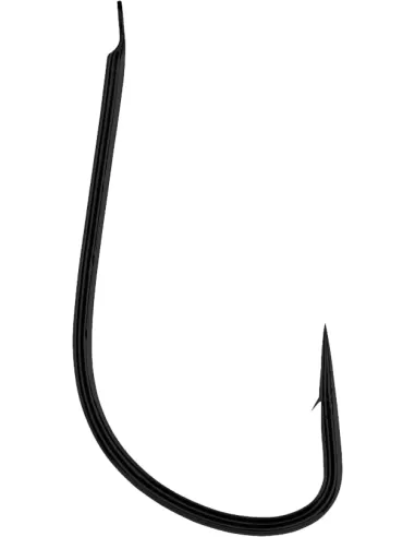 Maver Katana 1095A Ami con Paletta Ardiglione Filo Tondo Black 20pz Ami da pesca Maver