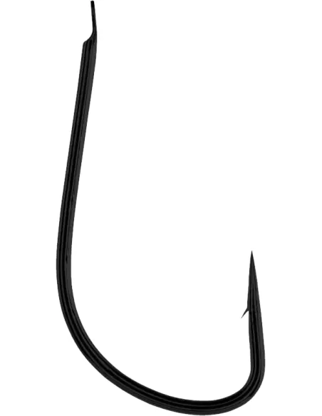 Maver Katana 1095A Ami con Paletta Ardiglione Filo Tondo Black 20pz Ami da pesca Maver