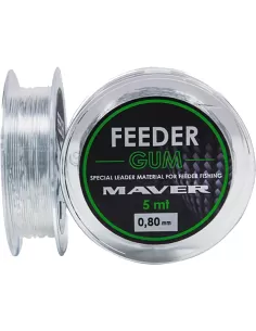 Maver Feeder Gum Elastic Thread for Feeder Fishing 5 mt