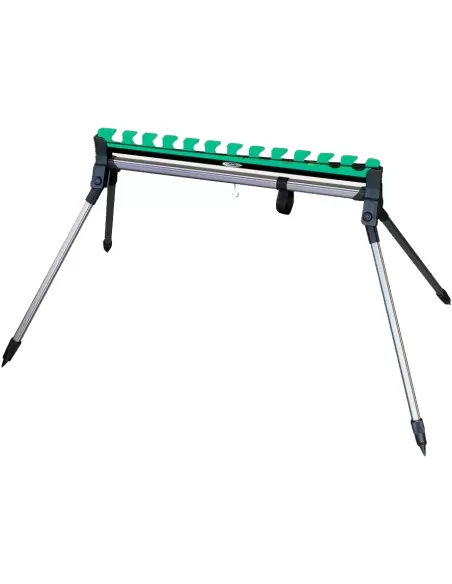 Maver Free Long Kit Roost Poggia Canne e Punte Roubaisienne 12 Posti Panchetti Sedie e Accessori Maver