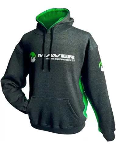 Maver Felpa ad Alte Prestazioni per Pescatori  Abbigliamento da pesca Maver