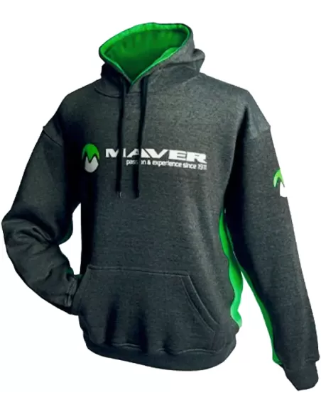 Maver Felpa ad Alte Prestazioni per Pescatori  Abbigliamento da pesca Maver