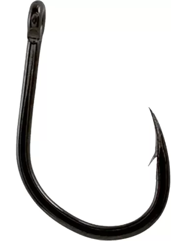 Maver Katana C012A Ami con Occhiello Ardiglione Forgiato Colore Black Ami da pesca Maver