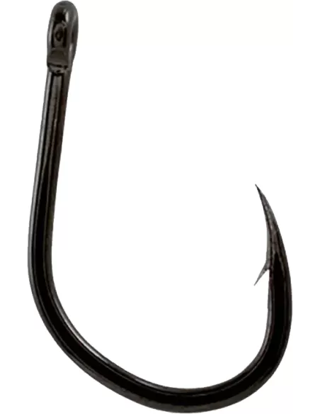 Maver Katana C012A Ami con Occhiello Ardiglione Forgiato Colore Black Ami da pesca Maver
