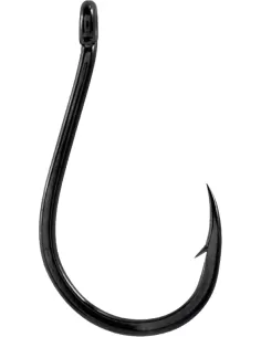 Maver Katana C002 Ami con Occhiello Ardiglione Forgiato Colore Black 5 pz Ami da pesca Maver