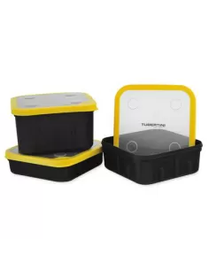 Tubertini Bait Box Scatola Porta Esche con Coperchio Non Forato Porta esche Tubertini