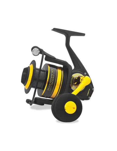Tubertini Kommand Mulinello Waterproof Potente Corpo in Metallo 7 Cuscinetti Mulinelli da Pesca Tubertini