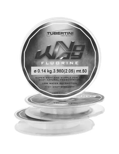 Tubertini Noway Fluororine 50 mt  Fili da pesca Tubertini