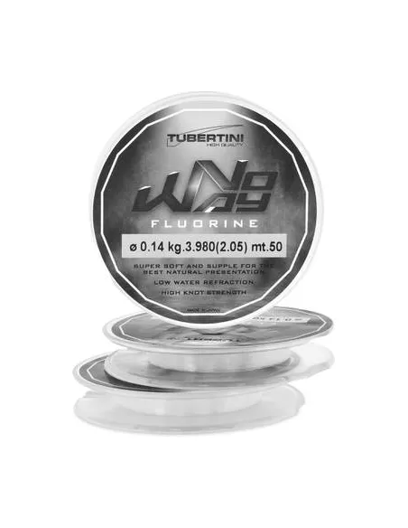 Tubertini Noway Fluororine 50 mt  Fili da pesca Tubertini