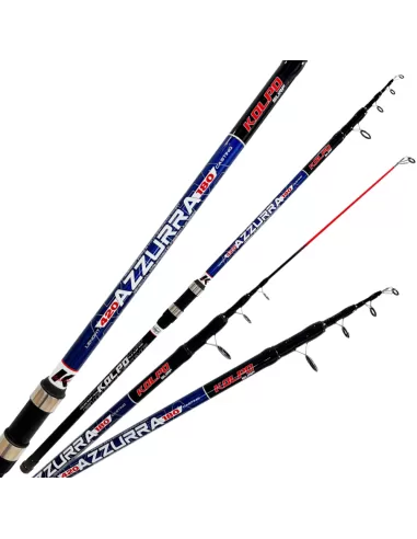 Kolpo Azzurra Surfcasting Canna da Pesca Telescopica 180 gr Canne da pesca Kolpo