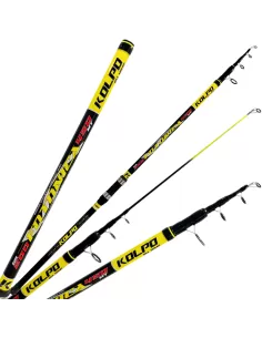 Kolpo Fotonica Surfcasting 4.50 mt Canna da Pesca Telescopica 200 gr Canne da pesca Kolpo