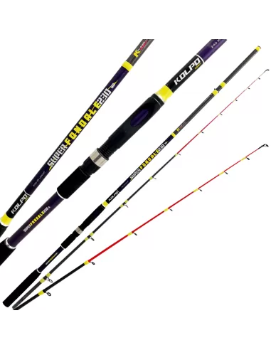 Kolpo SuperFondale Serie di canne da pesca per la Barca 230 gr Canne da pesca Kolpo