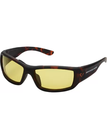 Savage Gear Occhiali Polarizzati Galleggianti Lente Gialla Occhiali Polarizzati da Pesca Savage Gear
