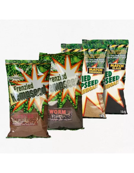 Dynamite Bait Frenzied Hemp Groundbaits 1 kg - fishing tackle