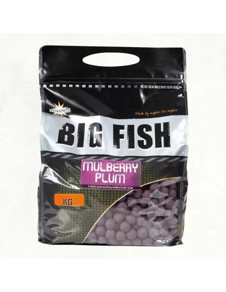 Dynamite Bait Mulberry Plum Boilies 15 mm 1.8 kg Boilies Carpfishing Dynamite