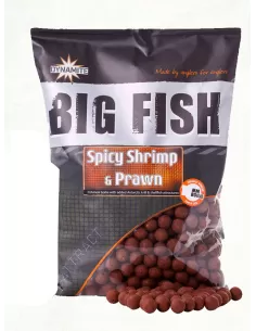 Dynamite Bait Spicy Shrimp Boilies 15 mm 1.8 kg Boilies Dynamite