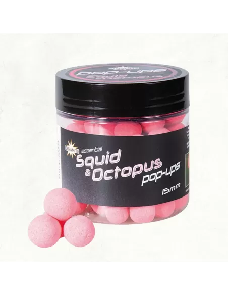 Dynamite Bite Squid & Octopus Fluoro Pop Up 15 mm Boilies Carpfishing Dynamite