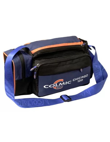 Colmic Chicago 100 Borsa Porta Attrezzatura Pesca 14x20x35 cm Borse da pesca Colmic