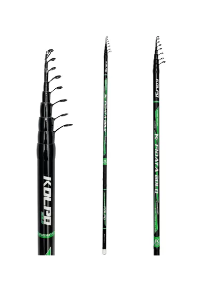 Kolpo Fidata Bolognese Canna Potente in Carbonio Alto Modulo Canne da pesca per professionisti e principianti Kolpo