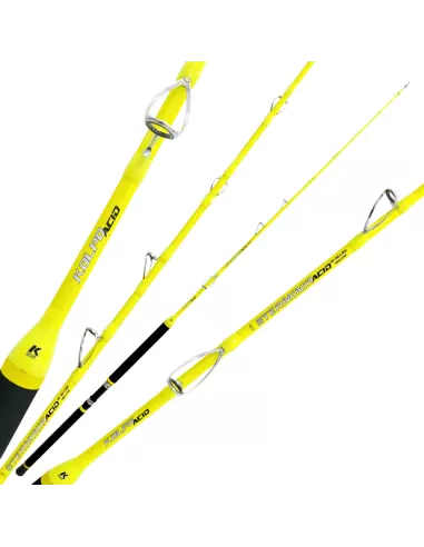 Kolpo Sterminia Acid 180 CAnna da Pesca Traina Drifting Altamente Performante 10/30 lbs Canne da pesca Kolpo