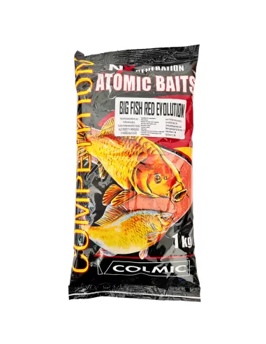 Colmic Pastura Premier Big Fish Red Evolution Atomic Bait 1kg Pasture Colmic