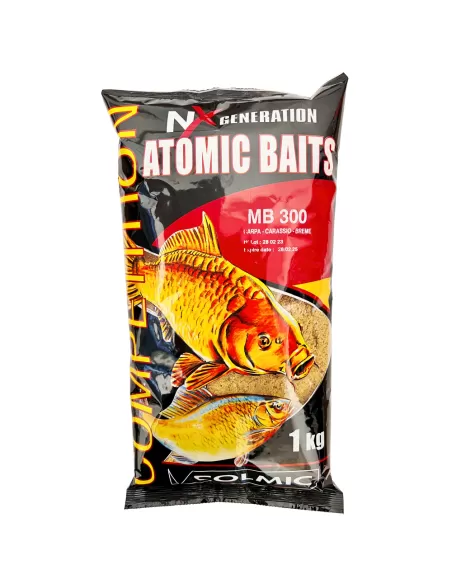 Colmic Pastura Atomic Baits MB300 Carpa Carassio Bream Competition 1 kg Pasture Colmic