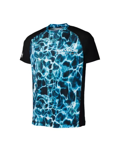 Savage Marine UV T-Shirt Molto comoda con Schermatura UV Tshirt da pesca Savage Gear