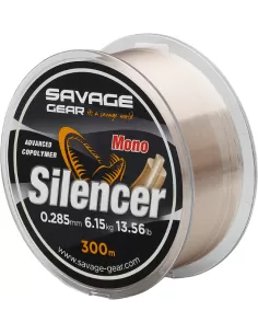 Savage Gear Silencer Mono 150 mt Monofilo Spinning a Bassa Elasticità Fili da pesca Savage Gear