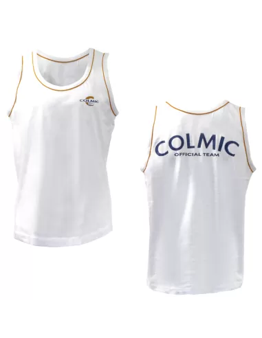 Colmic Vogatore Canotta 100% Cotone Abbigliamento da pesca Colmic