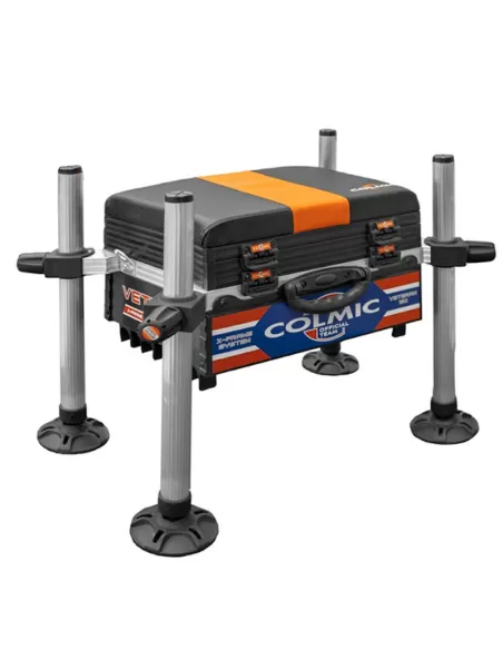 Colmic Veteran 150 Basic Station Panchetto con Gambe da 36 mm + Modulo da 4 cm Panchetti Sedie e Accessori Colmic