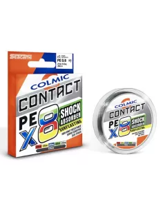 Colmic Contact 250 mt 8X Surfcasting Braid Multicolor 5 Colori Trecciati Colmic