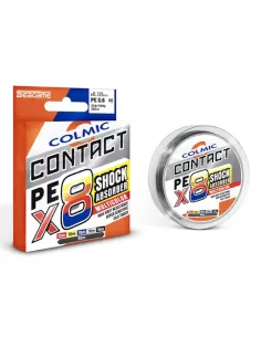 Colmic Contact 150 mt 8x Braid Multicolor 5 Colori Fili da pesca Colmic
