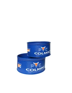 Colmic Spider 500 + 400 Contenitori Sferici in Pvc 4 e 5 lt Secchi Porta Pasture Colmic